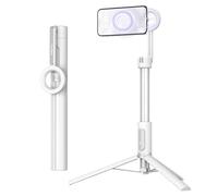 KraftGeek Magnetic Selfie Stick Tripod for iPhone, 64” Phone Tripod for Magsafe, Travel Phone Stand with Remote for iPhone 16 Pro Max