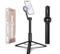 KraftGeek Magnetic Tripod for iPhone, 64” Selfie Stick for iPhone Magsafe, Phone Tripod Stand with Remote for Cell Phone Video Recording Travel