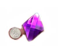 KraftGenius Allstarco 67x48mm Huge Self Adhesive Diamond Jewels - 1 Piece (Purple Amethyst H105)