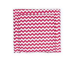 KraftKids CVR112-85 Changing Mat in Chevron Magenta Changing Mat 85 x 75 cm (W x D), Changing Mat, Multi-Colour, 790 g