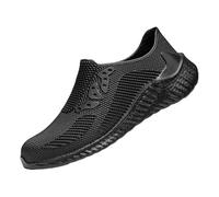 Kraftpaid Men's Non-Slip Kitchen Shoes, Chefs Gardening Clogs, Nursing Shoes, Black, Size 39-44, Unisex, Working Adults, Professionals, Kitchen Staff, Nurses, Gardeners, Clogs