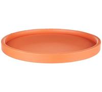 Kraftware Bartenders Choice Serving Tray - Spicy Orange, 14-Inch Food Tray for Coffee Table, Breakfast, Tea, Butler, Countertop, Kitchen, Vanity, Hotel Serve Tray