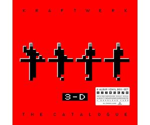 KRAFTWERK - 3-D THE CATALOGUE DEL.VINYL BOX-ENGLISH LANGUAGE 9 VINYL LP NEW