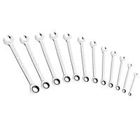 Kraftwerk 3401 54 Clic Double Ratchet Spanner Set 12 Pieces in Case