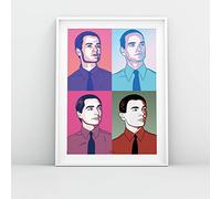 Kraftwerk - A3 Pop Art Print by Rogues' Gallery