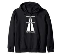 Kraftwerk Autobahn For Fun Fast Driving in Germany Zip Hoodie
