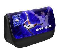 KRAFTYGIFTS Personalised Bellingham Pencil Case Football Legend England School Pen Bag Boys Footballer Stationary Gift NLP81