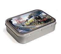 KRAFTYGIFTS Personalised Flying Scotsman Steam Train 2oz Tobacco Tin | Baccy Storage | Pill Box | Cigarette Rolling Stash Can KSU05
