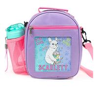 KRAFTYGIFTS Personalised Girls Lunch Bag Frenchie School Insulated Lunchbox Children's Pretty French Bulldog Dog KSU62