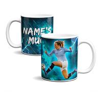 KRAFTYGIFTS Personalised Lauren Hemp Womens Football Mug Manchester Cup Legend Player Tea Coffee Girls Birthday Gift for Her NLM69