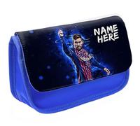 KRAFTYGIFTS Personalised Messi Pencil Case Football Legend School Pen Bag Footballer Boys Stationary Gift NLP08