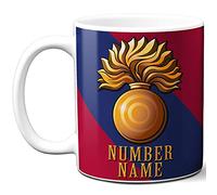 KRAFTYGIFTS Personalised Military Mug The Grenadier Guards Cup British Army Badge Veteran Poppy Gift TRM27