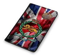 KRAFTYGIFTS Personalised Military Passport Kings Own Royal Border Regiment Travel ID Card Holder Official Regiment Veteran Gift MUP12