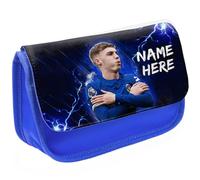 KRAFTYGIFTS Personalised Palmer Pencil Case Football Legend Chelsea School Pen Bag Footballer Boys Stationary Gift NLP83