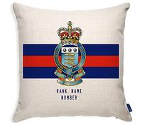 KRAFTYGIFTS Personalised Royal Army Ordnance Corps Cushion Cover Pillow British Army Veteran Military Gift MC88