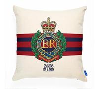 KRAFTYGIFTS Personalised Royal Engineers Cushion Cover Pillow | British Army | Military Gift MC39