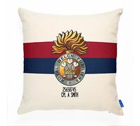 KRAFTYGIFTS Personalised Royal Welch Fusiliers Cushion Cover Pillow | British Army | Military Gift MC56