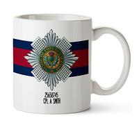 KRAFTYGIFTS Personalised Scots Guards Mug Military Brith Army Retirement Veteran Gift MM60