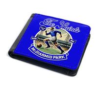KRAFTYGIFTS Personalised St Johnstone Wallet Football Nostalgia Bi Fold Coin Card Purse Vintage Team Birthday Gift for Dad NFW81