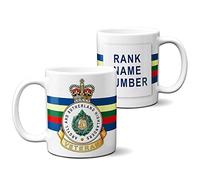 KRAFTYGIFTS Personalised Veteran Mug Argyll & Sutherland Highlanders British Military Cup Official Badge Army Grandad Dad Birthday Fathers Day Gift VMM02