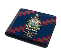 KRAFTYGIFTS Personalised Veteran Wallet Kings Own Scottish Borderers Bi Fold Coin Card Holder British Military Remembrance Official Army Dad Grandad Birthday Fathers Day Gift TRW11