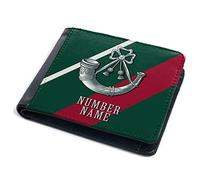 KRAFTYGIFTS Personalised Veteran Wallet The Light Infantry Bi Fold Coin Card Holder British Military Remembrance Official Army Dad Grandad Birthday Fathers Day Gift TRW30