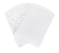 Kraftz A4 Plain EVA Foam Sheets Pack of 10 | L30cm x W20cm Coloured Foam Sheets For Crafts | Foam Sheet With Adhesive or Non-Adhesive Option