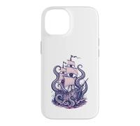 Kraken Attack Ship Tentacles Ocean Monster Nautical Case for iPhone 14