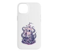 Kraken Attack Ship Tentacles Ocean Monster Nautical Case for iPhone 14 Plus