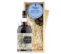 Kraken Black Spiced Rum And Dark Sea Salt Charbonnel Chocolates Box 70cl