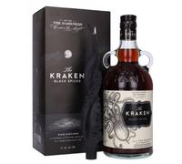 Kraken Black Spiced Rum Gift Set With Deterring Candle (1L Bottle) - Limited Edition Bottle