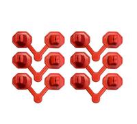 Kraken Bond Spray Polyurethane Foam Gun Nozzles - Precision for Vertical and Ceiling Foam Applications - 6 Pack, Red