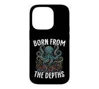 Kraken Born From The Depths Octopus Sea Creature Case for iPhone 14 Pro