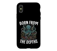 Kraken Born From The Depths Octopus Sea Creature Case for iPhone X/XS