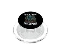 Kraken Born From The Depths Octopus Sea Creature PopSockets PopGrip for MagSafe