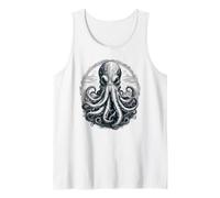 Kraken Legendary Sea Creature Mythical Octopus Tank Top