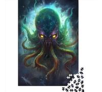 Kraken Mystical Paper Jigsaw Puzzle for Adults 1000 Piece Puzzles for Teenagers Creative Jigsaw Puzzles Family Challenging Games Toys 1000pcs (38x26cm)