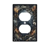 Kraken Octopus Runic Nautical Art Gothic Duplex Outlet Covers Plate