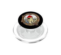 Kraken Octopus Sailor s Traditional Retro s Porthole Tattoo PopSockets PopGrip for MagSafe