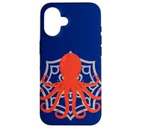 Kraken Sea Creature Underwater Ocean Giant Squid Octopus Case for iPhone 16