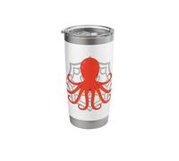 Kraken Sea Creature Underwater Ocean Giant Squid Octopus Stainless Steel Insulated Tumbler