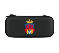 Krakow Coat of Arms Carrying Case Compatible with Switch Hard Travel Storage Bag with 15 Game Card Slots