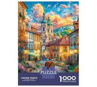 Krakow_ Poland 1000 Pieces Jigsaw Puzzle for Adults. Difficult Puzzle, Game Challenge Toy, Home Decoration 70x50cm/1000pcs