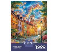 Krakow_ Poland 1000 Pieces Jigsaw Puzzle for Adults. Difficult Puzzle, Game Challenge Toy, Home Decoration 52x38cm/1000pcs