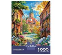 Krakow_ Poland 1000 Pieces Jigsaw Puzzle for Adults. Difficult Puzzle, Game Challenge Toy, Home Decoration 52x38cm/1000pcs