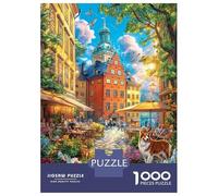 Krakow_ Poland Puzzle 1000 Piece, Jigsaw Puzzle Challenge Eco-friendly Paper Puzzle for Adults & for Age 14 And Up 52x38cm/1000pcs