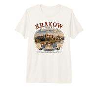 Krakow Poland Since 1257 Vintage Logo Premium T-Shirt