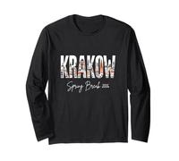 Krakow Poland Spring Break 2026 Vacation Travel Long Sleeve T-Shirt