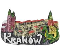 Krakow Poland Tourist Souvenir 3D Fridge Magnet Home Kitchen Refrigerator Decoration Magnets Keepsake Craft