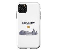 Krakow Poland Vintage Skyline Retro Graphic Case for iPhone 11 Pro Max